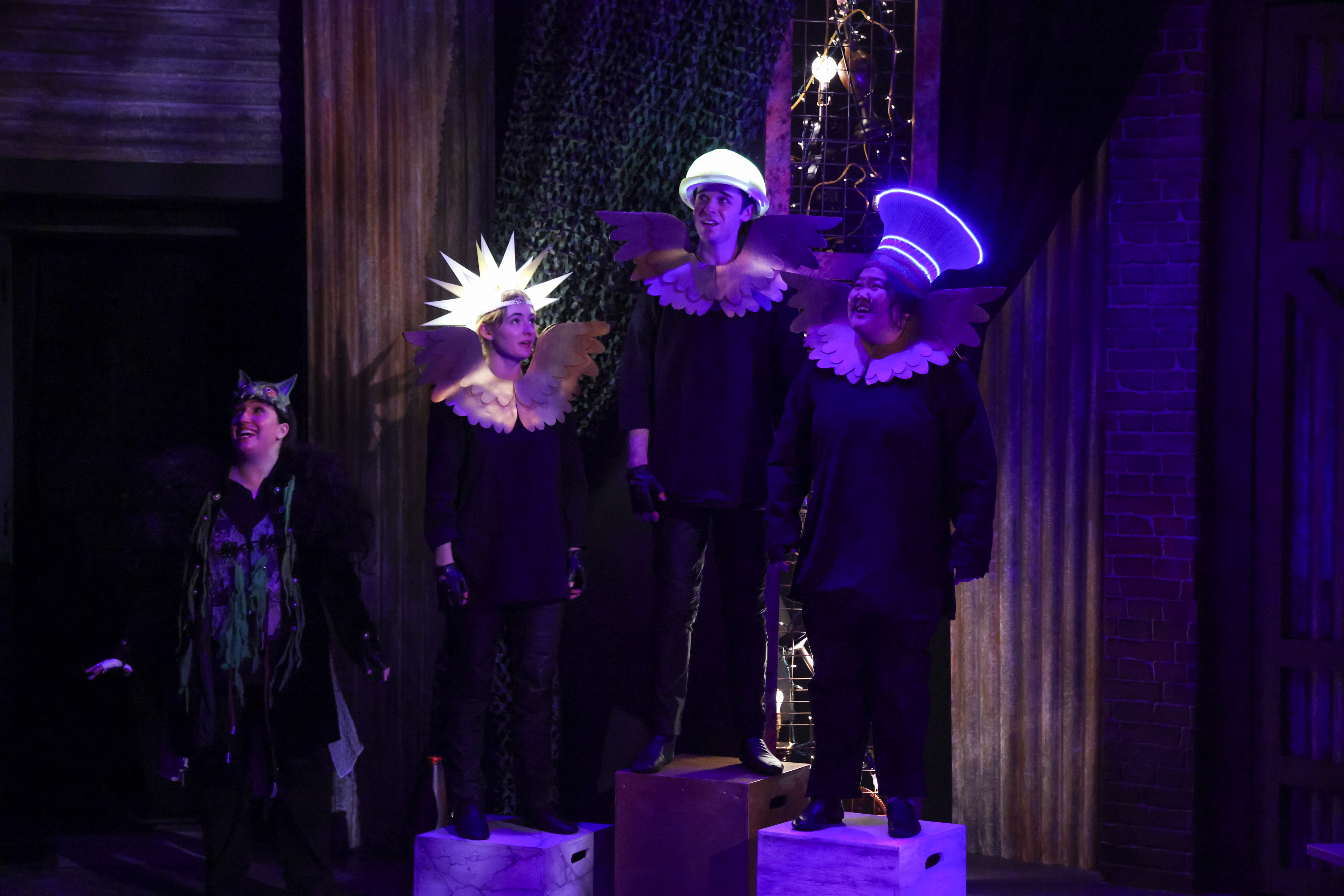 Wearable Lighting for Mr. Burns, a Post-Electric Play