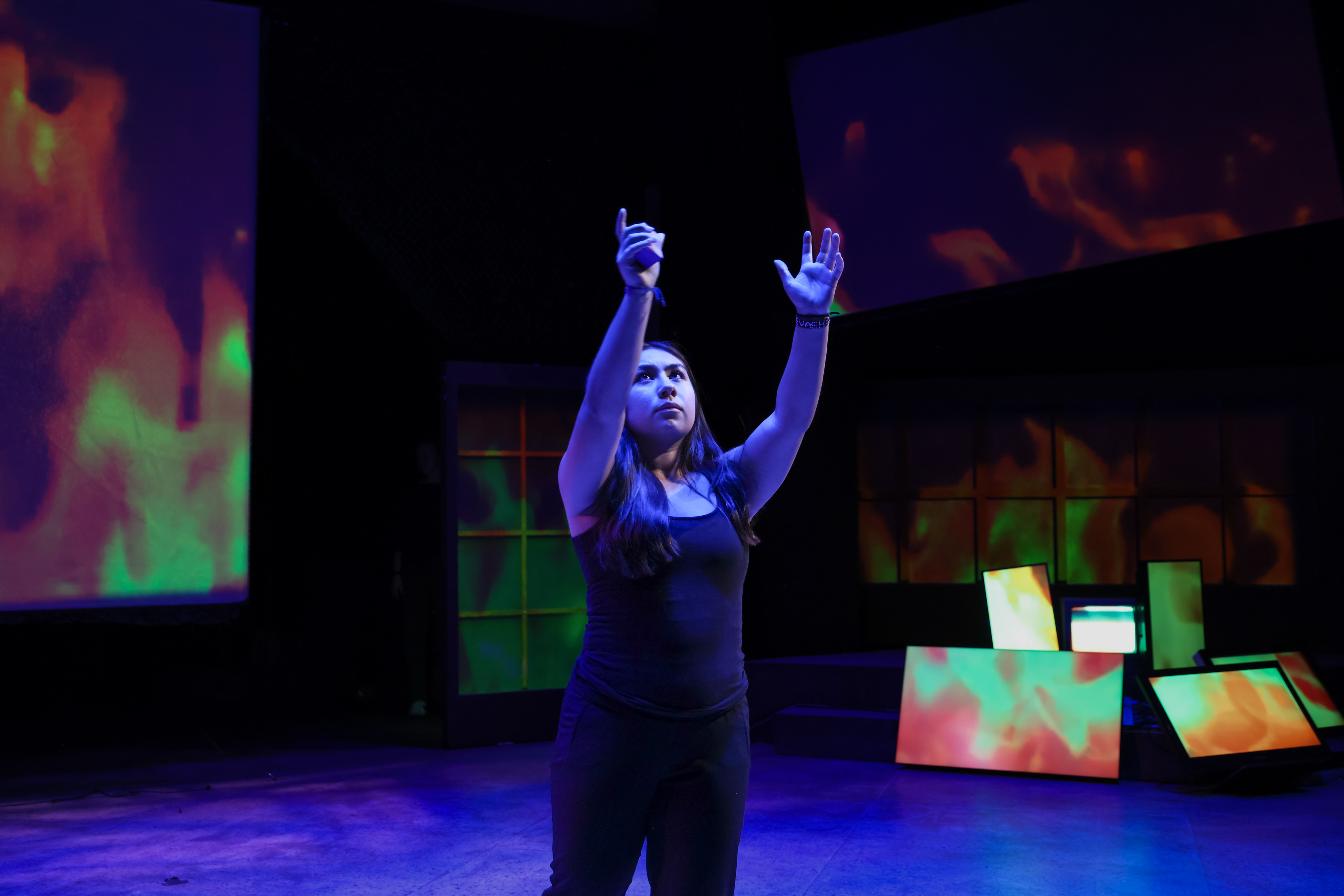 Use of Actor-Controlled Lighting in Performance